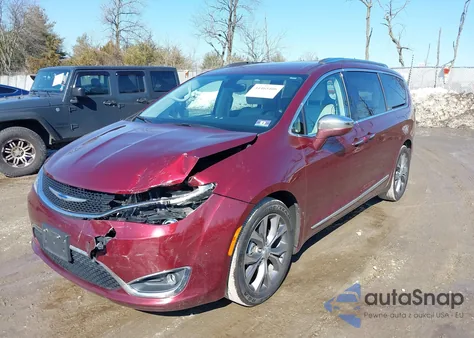2018 Chrysler Pacifica Limited z USA, uszkodzony, nr VIN 2C4RC1GG7JR306031